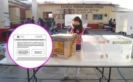 Revocación de Mandato en Oaxaca: Así será la papeleta de la consulta ciudadana