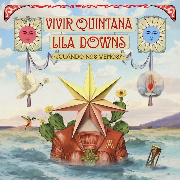 "¿Cuándo nos vemos?", la canción de Lila Downs y Vivir Quintana para la serie "Mal de amores". Foto: FB@Vivir Quintana