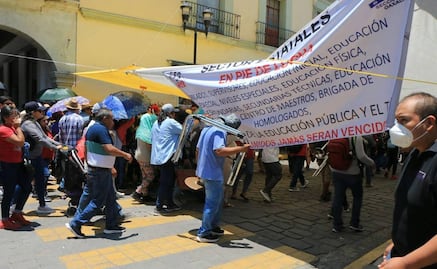 Sección 22 del SNTE inicia paro de 72 horas en Oaxaca; contemplan toma de centros comerciales y bloqueos carreteros