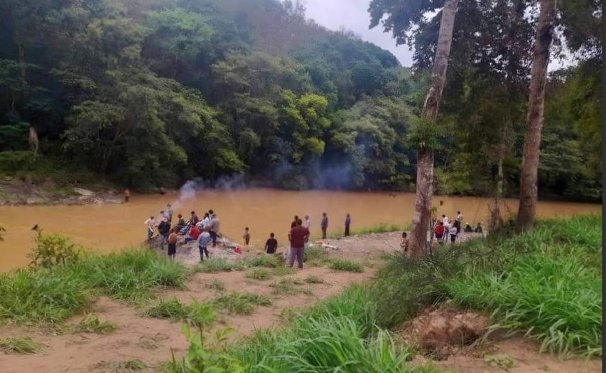 Tras lluvias en Oaxaca, río de la Sierra Sur arrastra a estudiante de secundaria que estaba de excursión