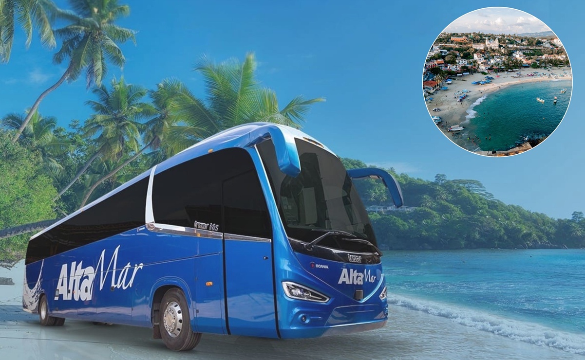 Transporte económico a Puerto Escondido: precios del autobús desde CDMX. Foto: Facebook Autobuses Altamar Oficial.