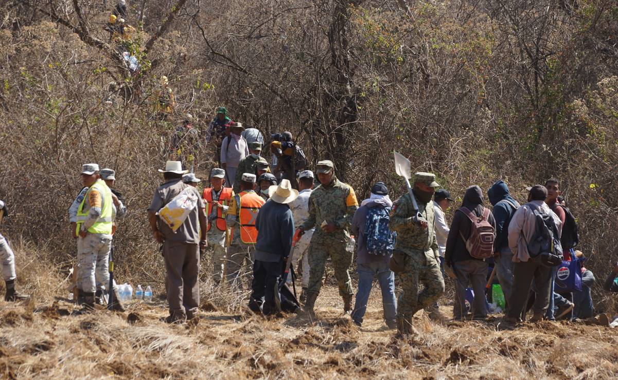Reportan avance del 85% en el control del incendio en Tomaltepec