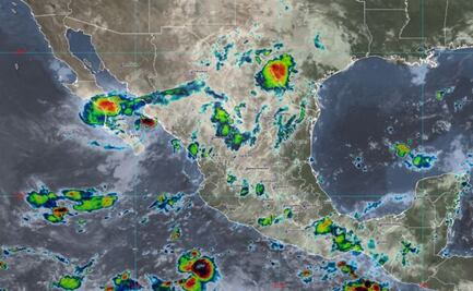 Prevén formación de dos ciclones en el Pacífico, uno de ellos frente a costas de Oaxaca