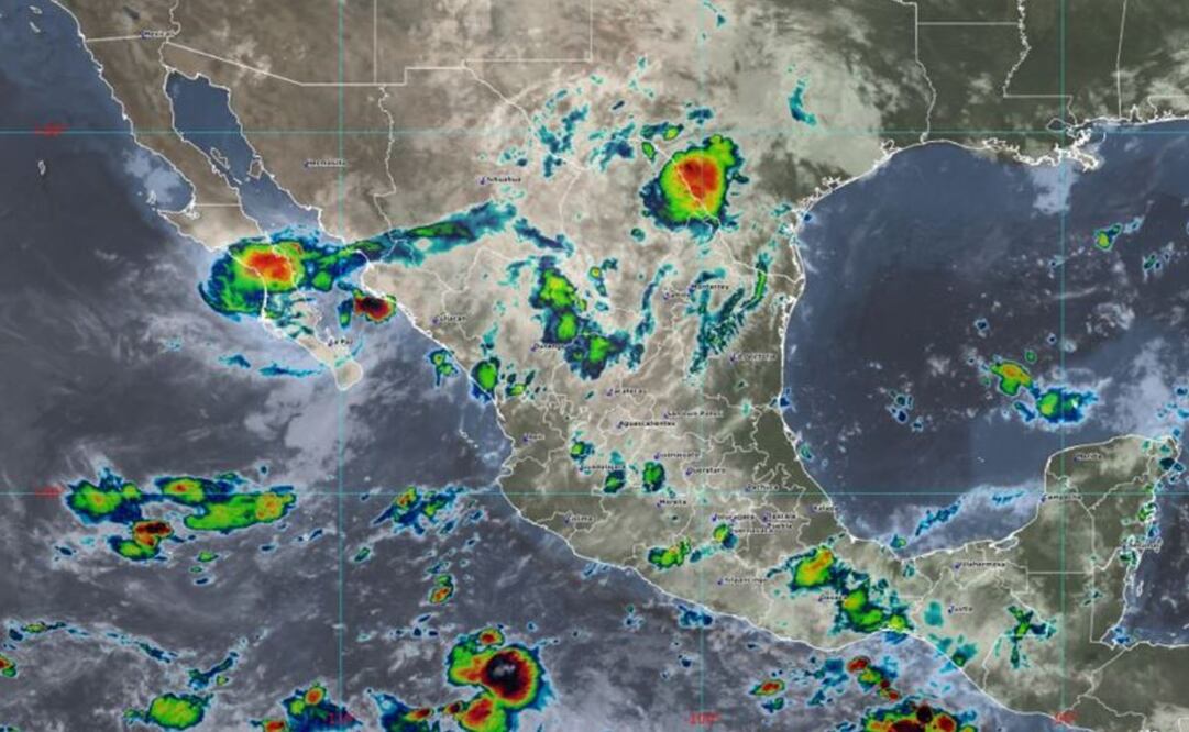 Prevén formación de dos ciclones en el Pacífico. Foto: Especial