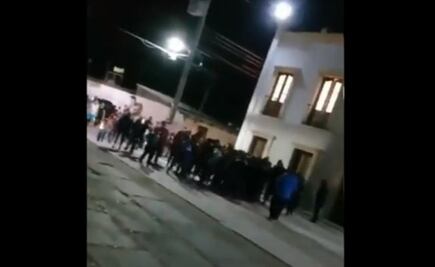 Presunto ladrón se salva de ser linchado por pobladores de Etla