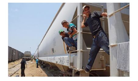 Personal pidió a migrantes bajar de “La Bestia”: INM