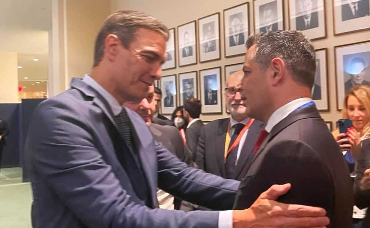 Gobernador de Oaxaca se reúne con presidente de España, para conocer su estrategia de digitalización. Fotos: Especiales