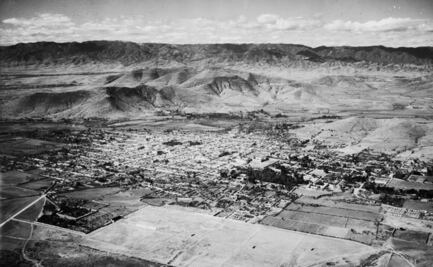 FOTO. Así se veía la ciudad de Oaxaca desde las alturas en la década de 1930