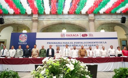 Con 4 ejes, buscan en Oaxaca fortalecer seguridad en 25 municipios