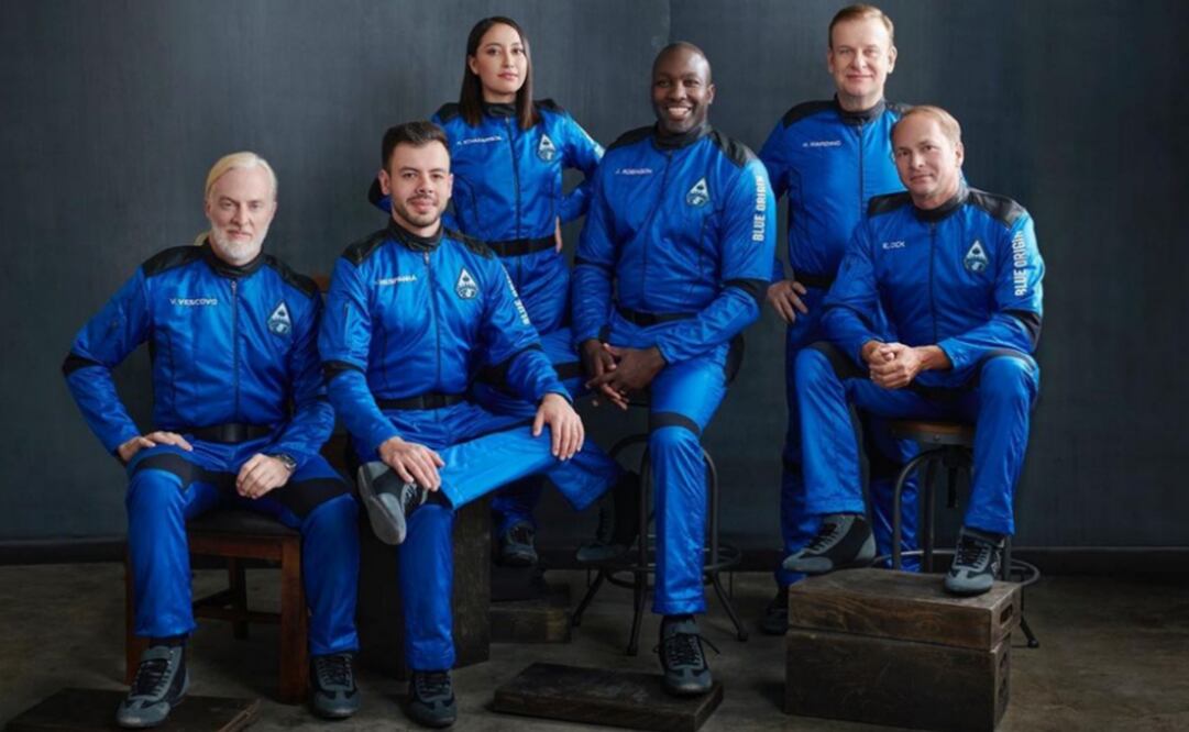 "Quiero dedicarle este vuelo a mi país": Katya Echazarreta dedica a México su llegada al espacio. Foto: Vía Twitter Blue Origin