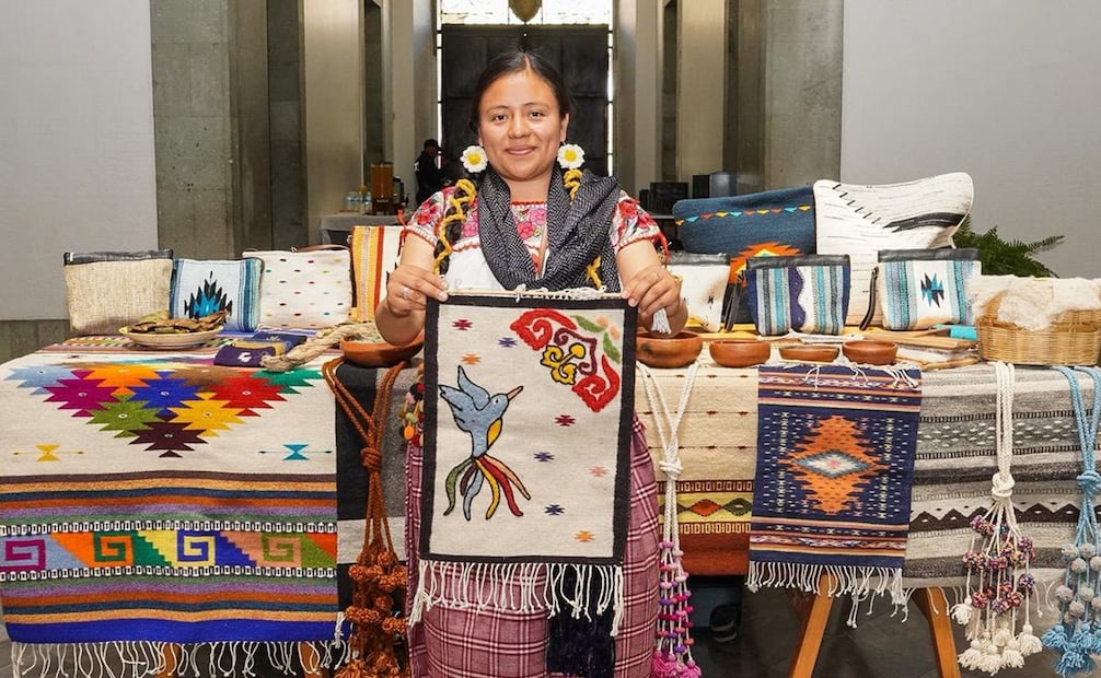 Teotitlán del Valle es mundialmente reconocido por su elaboración de tapetes de lana. Foto: Secretaría de Turismo del Estado de Oaxaca