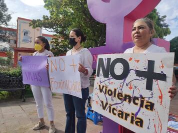 Con iniciativa de ley contra la violencia vicaria, mujeres de Oaxaca luchan por su derecho a maternar