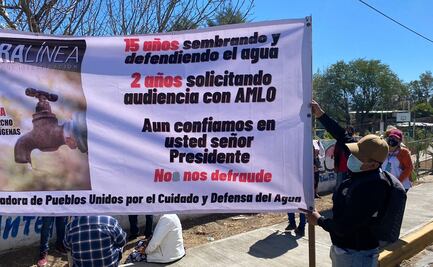 Para defender su agua, 16 comunidades zapotecas de Oaxaca exigen audiencia con AMLO