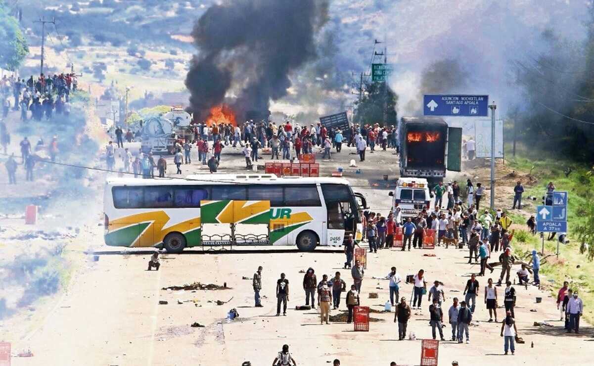 La FGR imputará a dos policías más por represión de 2019 en Nochixtlán, Oaxaca. Foto: Archivo EL UNIVERSAL