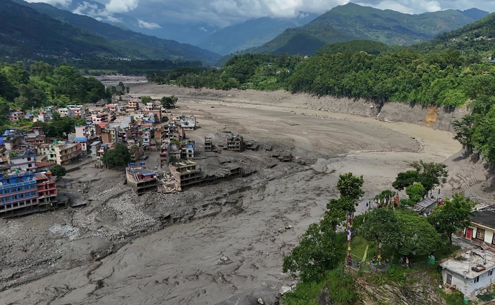 Riada en Nepal. Foto: FB@La Voz de Michoacán