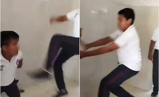 Difunden video en el que estudiantes agreden a un compañero de talla baja en CBTis de Oaxaca  