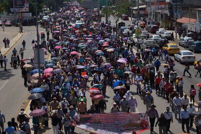 Cuando la Sección 22 opera, el Estado falla: denuncia delegado estatal del INE