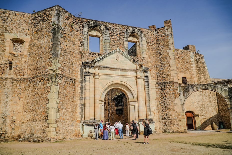 Pese a ser una consstrucción inconclusa, es considerada como una joya arquitectónica de la Nueva España. Foto: Secretaría de Turismo de Oaxaca.