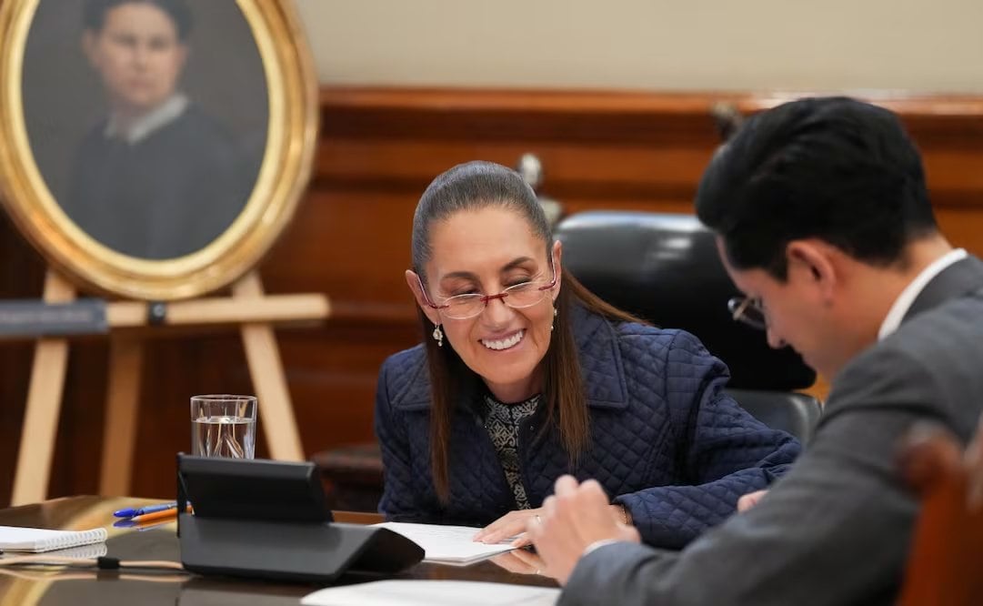 Llamada de Claudia Sheinbaum con Donald Trump. Foto: @Claudiashein