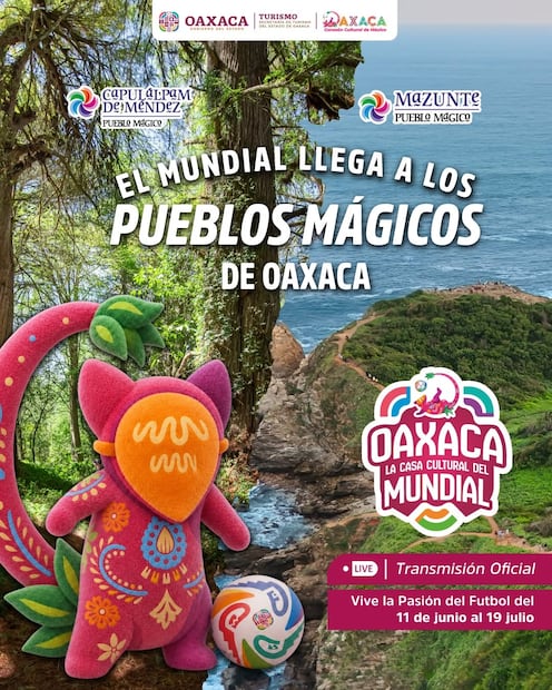 Mundial Social Oaxaca. Foto: FB@Secretaría de Turismo del Estado de Oaxaca