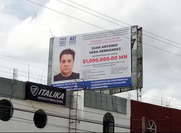 Con espectaculares con recompensa de 1 mdp, buscan dar con quinto agresor de María Elena