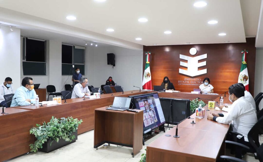 El Instituto Estatal Electoral y de Participación Ciudadana de Oaxaca aprobó el registro de siete candidaturas a la gubernatura del estado. Foto: Especial