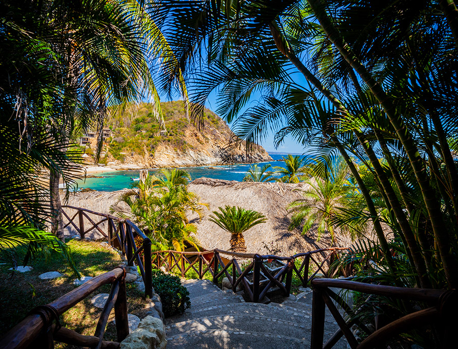Playas de Puerto Ángel. Foto: www.casabichuhotel.com