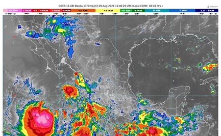 Advierten en Oaxaca lluvias intensas por baja presión con potencial de convertirse en ciclón