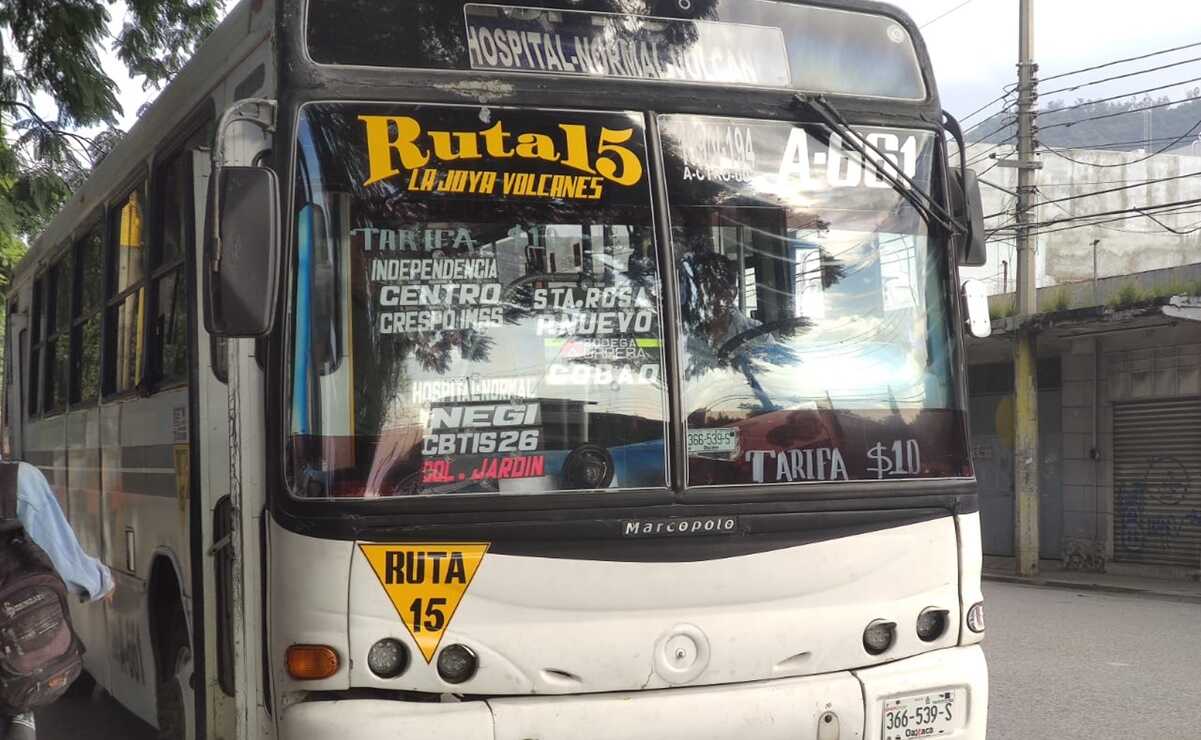 Sube pasaje a 10 pesos en la ciudad de Oaxaca; Semovi pide a usuarios denunciar a unidades