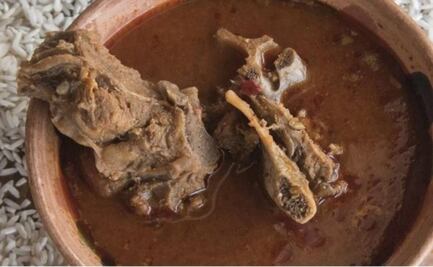 Mole de caderas a la oaxaqueña en Huajuapan de León