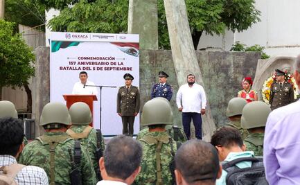 Con desfile militar recuerdan en Oaxaca triunfo zapoteca sobre los franceses en Juchitán