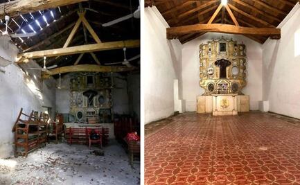Tres años después del sismo, concluye restauración de capilla en Juchitán, Oaxaca