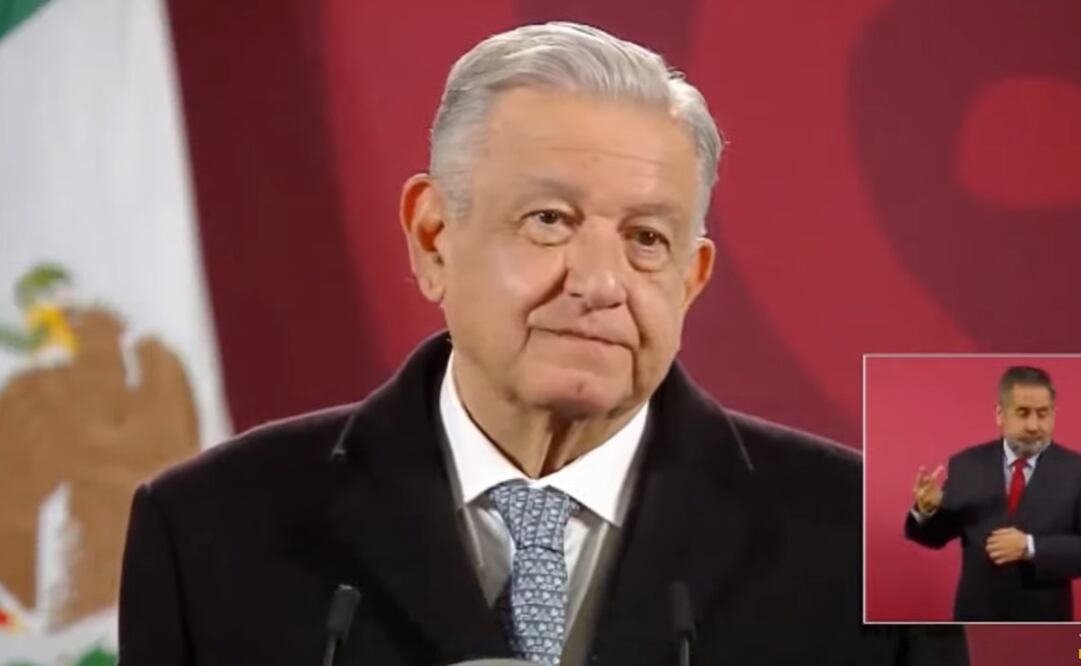 Conferencia de prensa mañanera del presidente López Obrador. Foto: captura de video