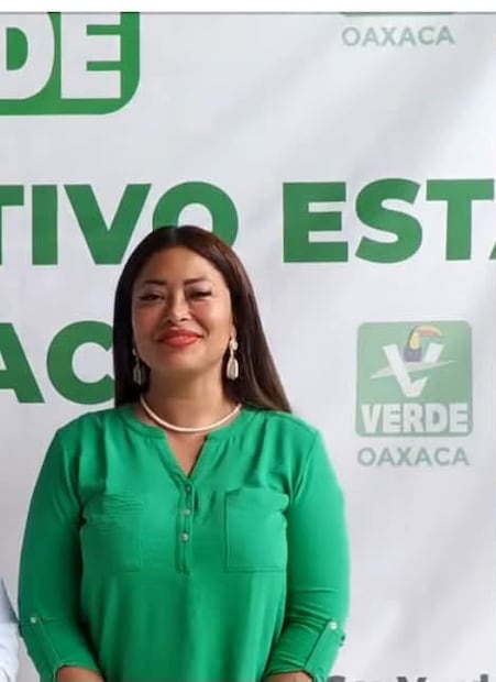 Amy Navarrete, excandidata por el PVEM en Matías Romero. Foto: Especial.