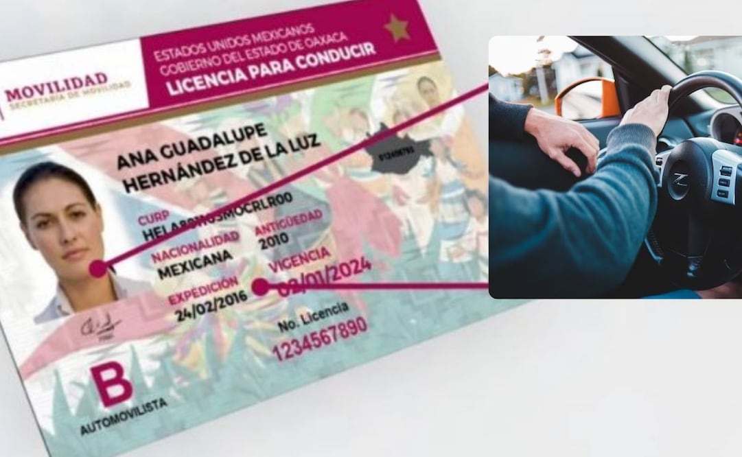 Licencia para conducir en Oaxaca. Foto: Gobierno del Estado de Oaxaca y Unsplash
