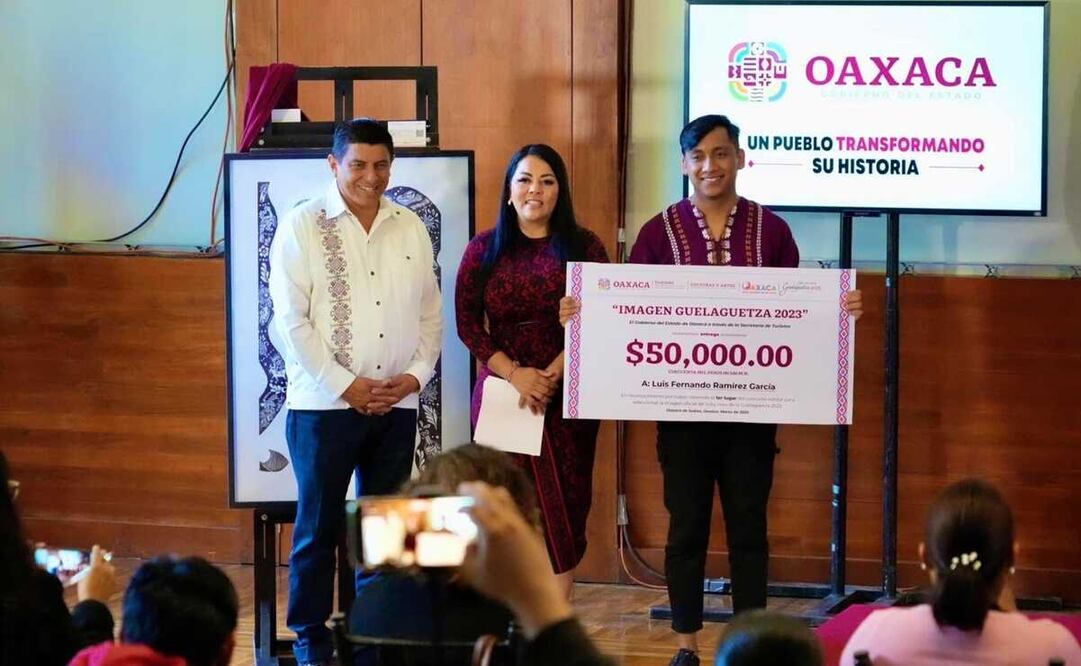 “Oímos al pueblo”, dice Sectur Oaxaca sobre imagen de la Guelaguetza; dará premio de consolación a artista. Foto: Especial