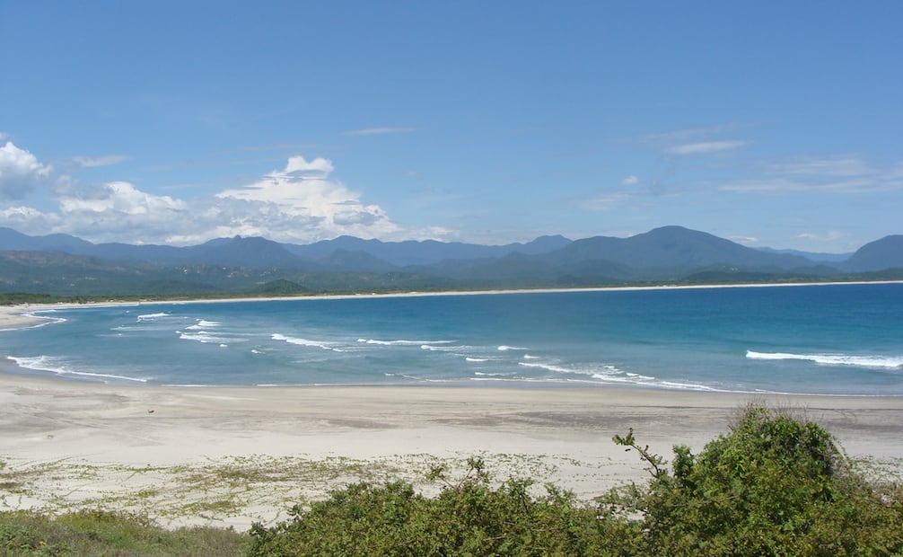 Playa Morro Ayuta, Oaxaca. Foto: CONANP