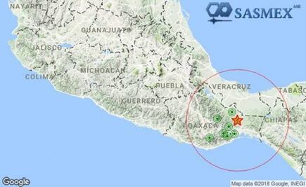 Reportan sismo de 5 grados en Matías Romero, Oaxaca