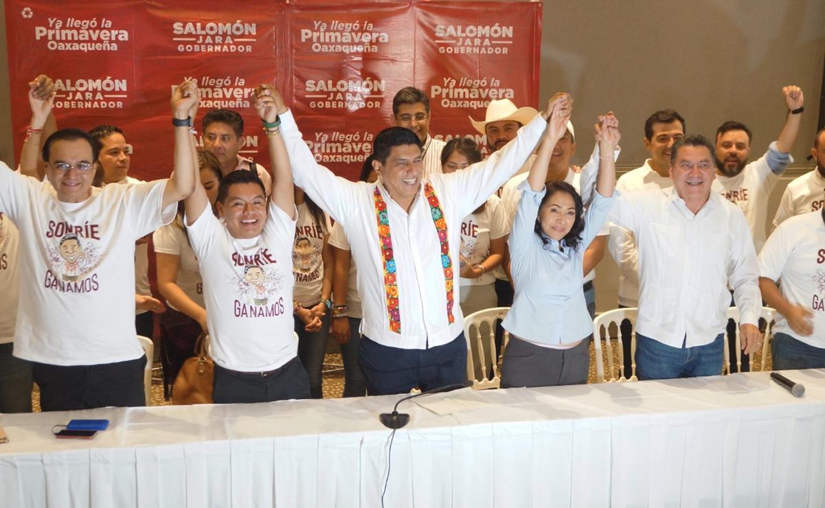 Da conteo rápido ventaja a Salomón Jara de hasta 61.4% de la votación para la gubernatura de Oaxaca. Foto: Edwin Hernández