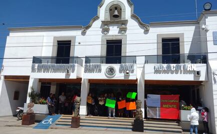 Acusan en Xoxo inauguración de obra fantasma de drenaje; municipio niega irregularidades