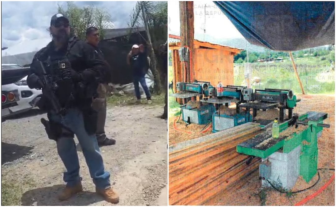 Denuncian cobro de piso de parte de agentes policiacos a talleres de madera en Tlaxiaco. Fotos: Especiales