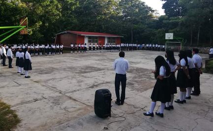 Reanuda IEBO actividades en planteles de Palomares, en Matías Romero, ante clima de inseguridad