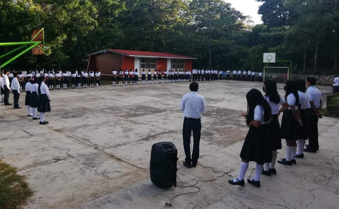 Reanuda IEBO actividades en planteles de Palomares, en Matías Romero, ante clima de inseguridad. Foto: Especial