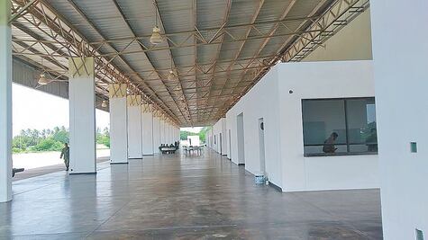 Rescatan terminal  para alojar  a la Guardia Nacional