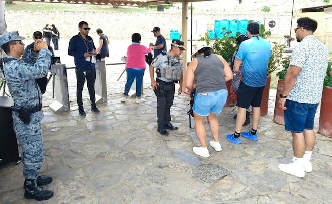 Refuerzan seguridad en la zona arqueológica de Monte Albán, Oaxaca, tras ataque armado en Teotihuacán