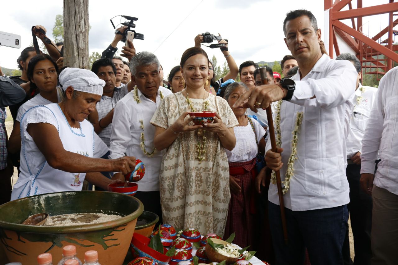Inauguran sitio ecoturístico en Huayápam; analizan instalación de base Sedena