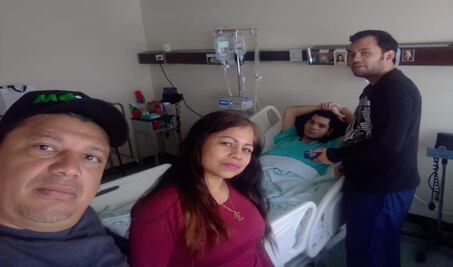 Operan con éxito por sexta vez a Pedro, becario federal accidentado en Tuxtepec al transportar láminas