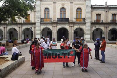 Exigen en Oaxaca detener a asesinos de defensores triquis y retomar retorno de desplazados de Tierra Blanca