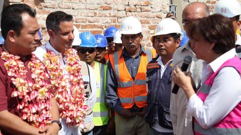 Arranca reconstrucción del palacio municipal de Juchitán a más de dos años del 7-S