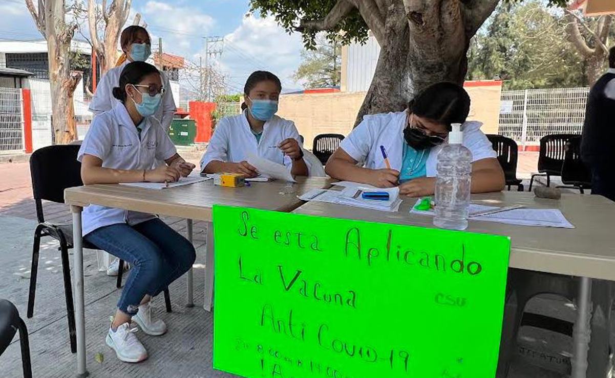 Con 100 sedes, arranca en Oaxaca vacunación contra Covid-19 para niñas y niños de 5 a 11 años. Foto: Especial